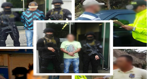 POLICIA- banda dedicada-hurto-automotores