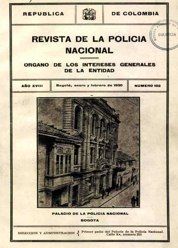 Portada de la Revista de la Polic&iacute;a