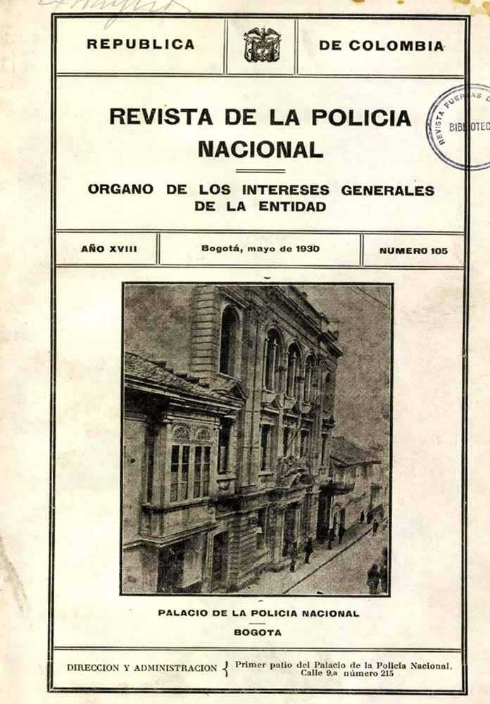 Portada de la Revista de la Polic&iacute;a