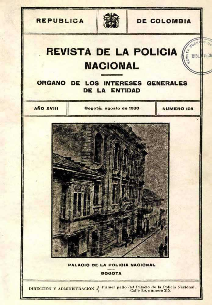 Portada de la Revista de la Polic&iacute;a