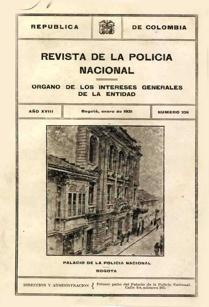 Portada de la Revista de la Polic&iacute;a