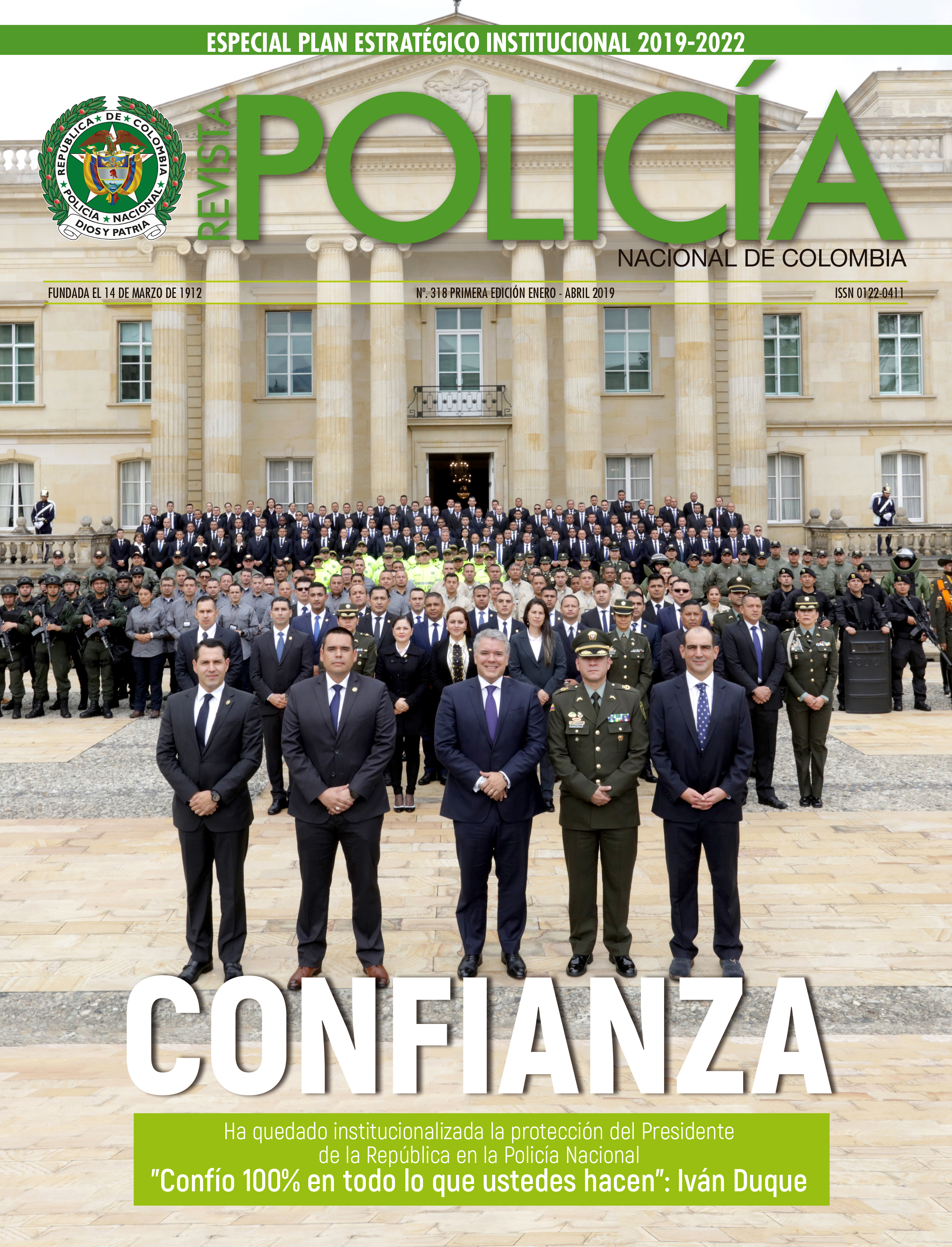 Revista Policía Nacional edición 318