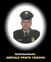 Fotograf&iacute;a del Se&ntilde;or Si. Ar&eacute;valo Prieto Yeisonn quien falleci&oacute; en cumplimiento de su deber.