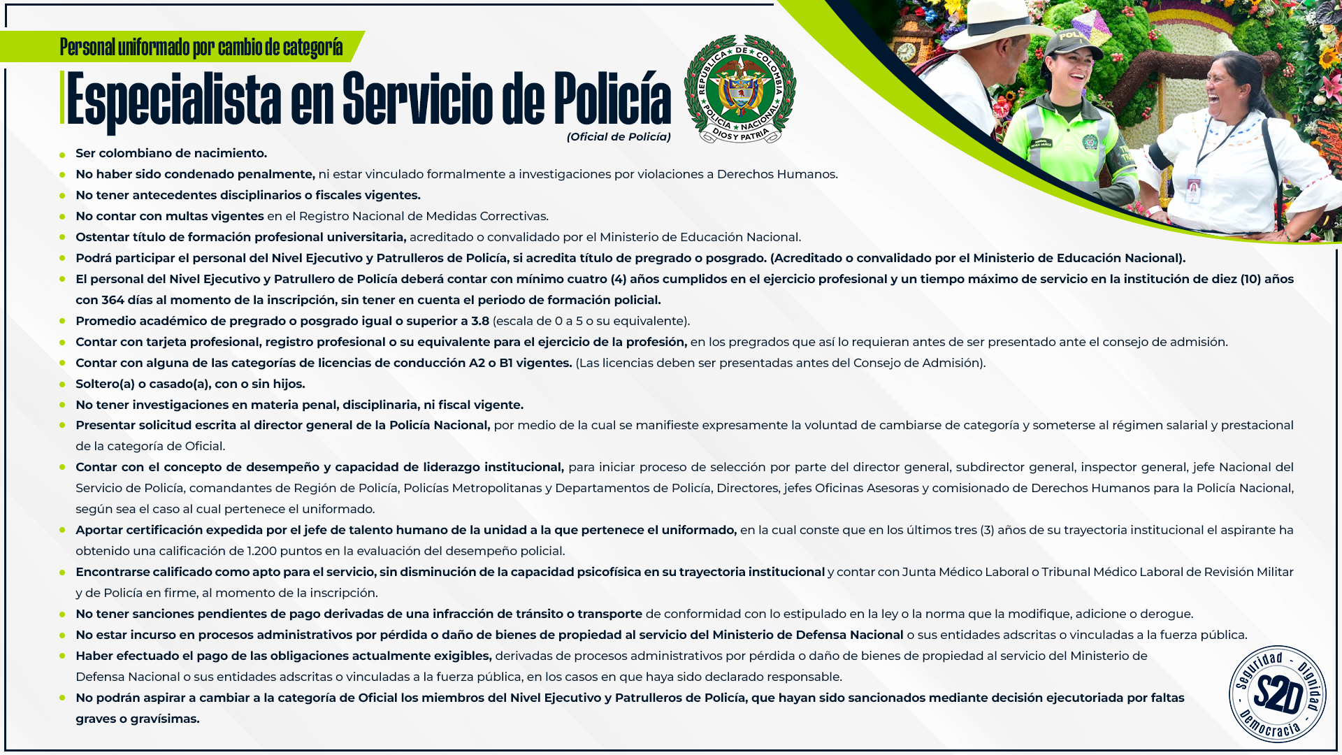 especialista en servicio 2026