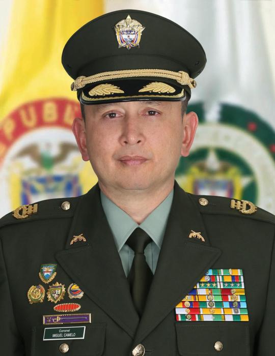 Coronel Miguel Andrés Camelo Sánchez 