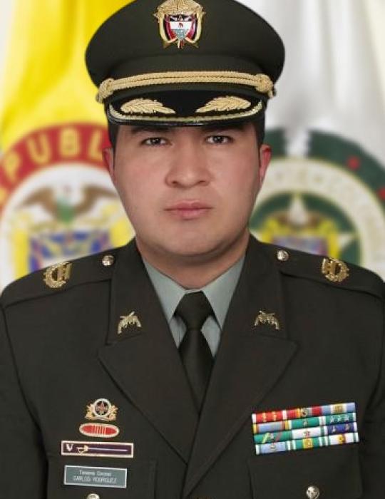 Teniente coronel Carlos Ernesto Rodr&iacute;guez Vargas