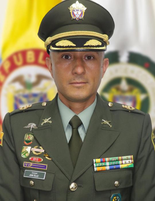 Coronel John Hernando T&eacute;llez Ariza