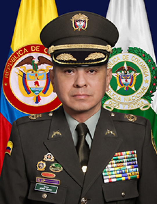 Coronel Javier Obando Urrego, director Escuela de Postgrados de Polic&iacute;a "Miguel Antonio Lleras Pizarro"