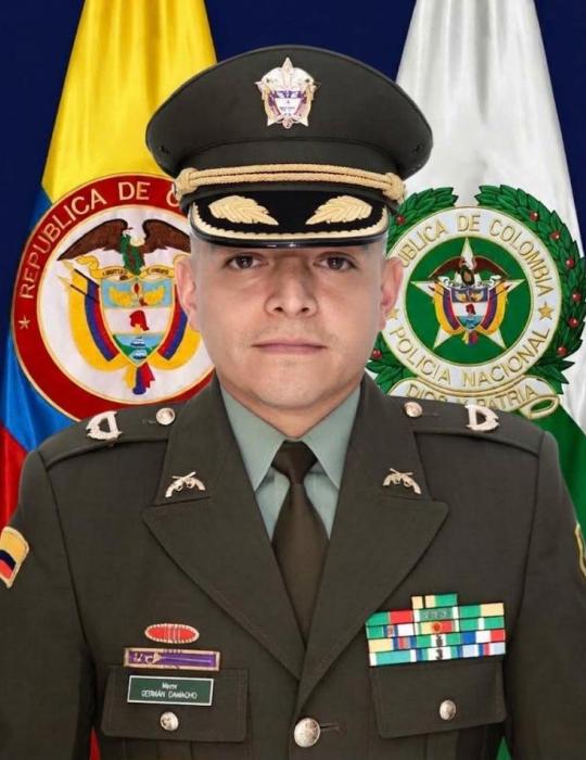 Mayor Germ&aacute;n Yesid Camacho Molina